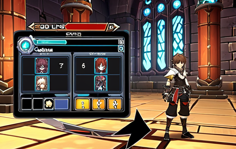 **

A frustrated Elsword player surrounded by dungeon failure screens, highlighting the feeling of being stuck with incorrect skill choices. The scene should convey the need for a fresh start. Focus: "Incorrect skill choices leading to frustration in Elsword".

**